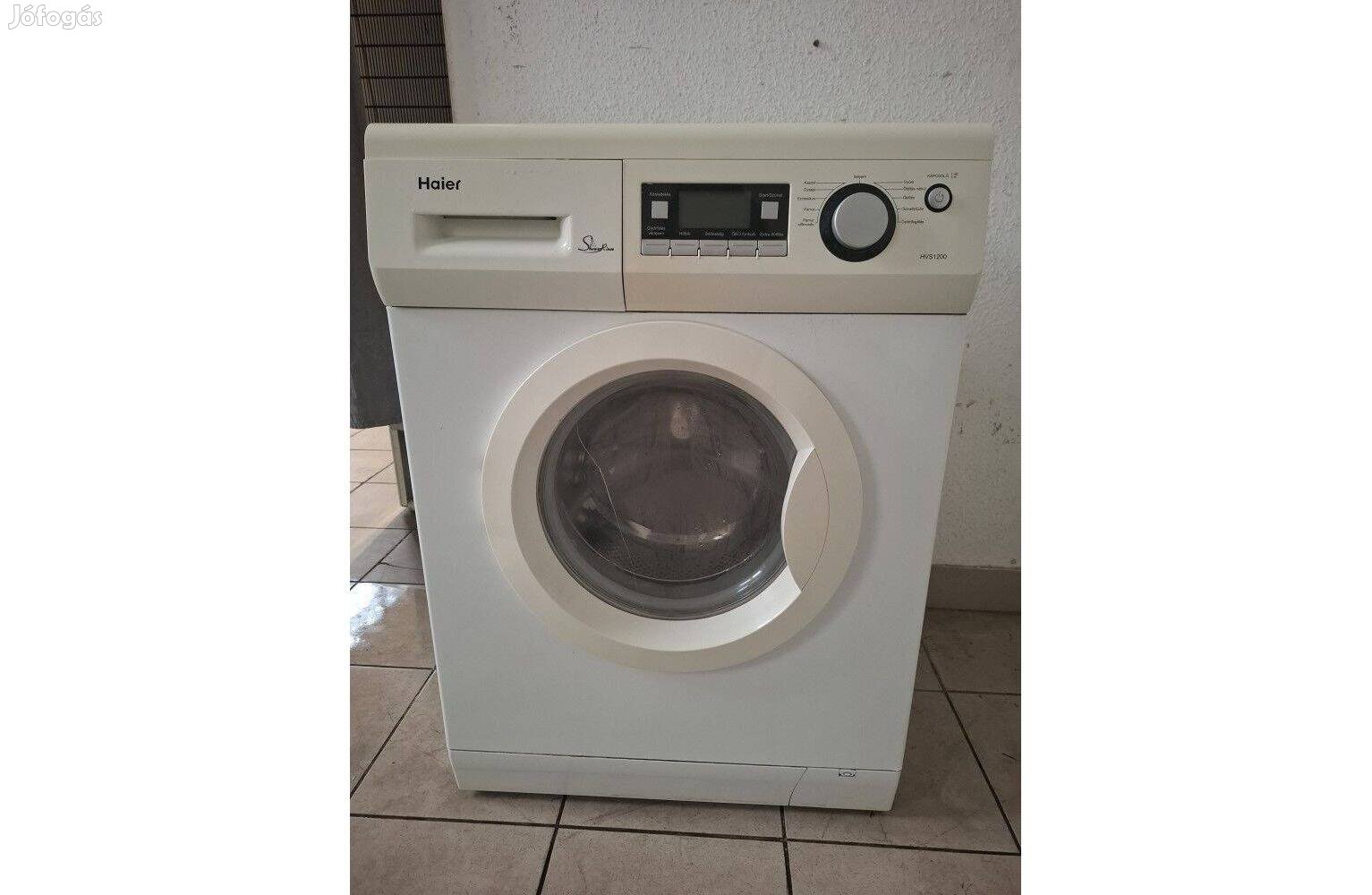 Használt Haier HVS 1200 Elöltöltős Mosógép [H16364] 3 hó garancia